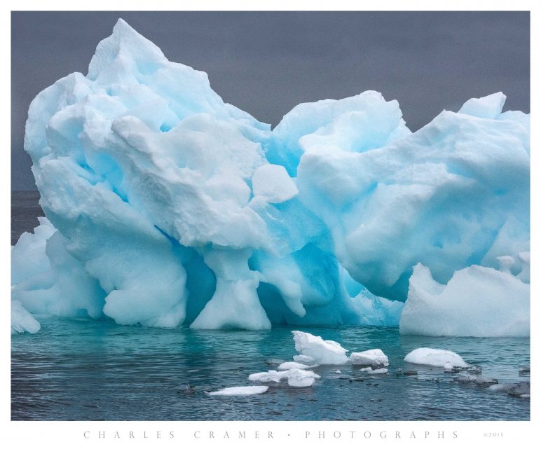 Iceberg Detail,  Pleneau  Bay, Antarctic Peninsula