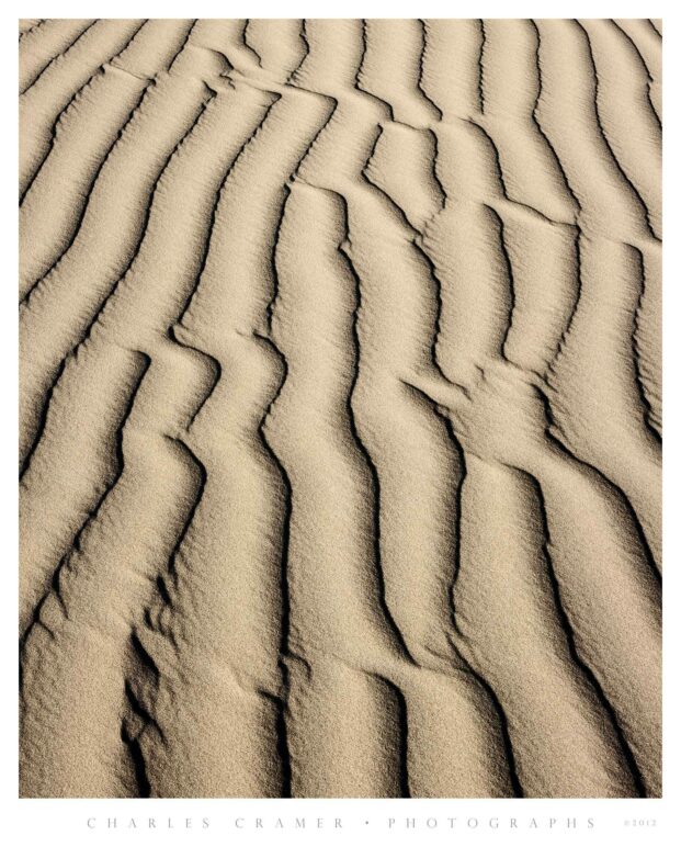 Wind Patterns, Sand Dunes, Death Valley