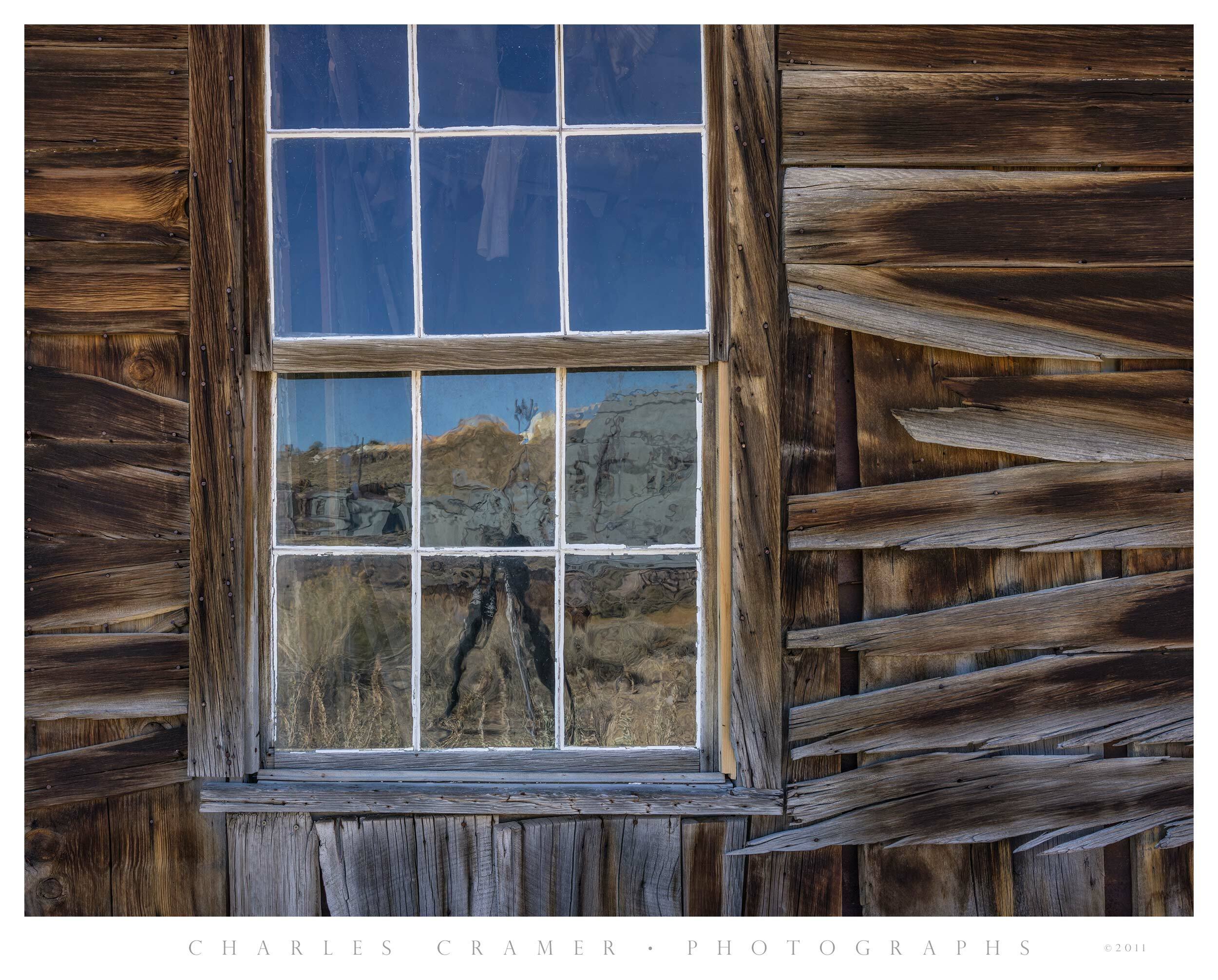 Old Shack, Window, Bodie, California