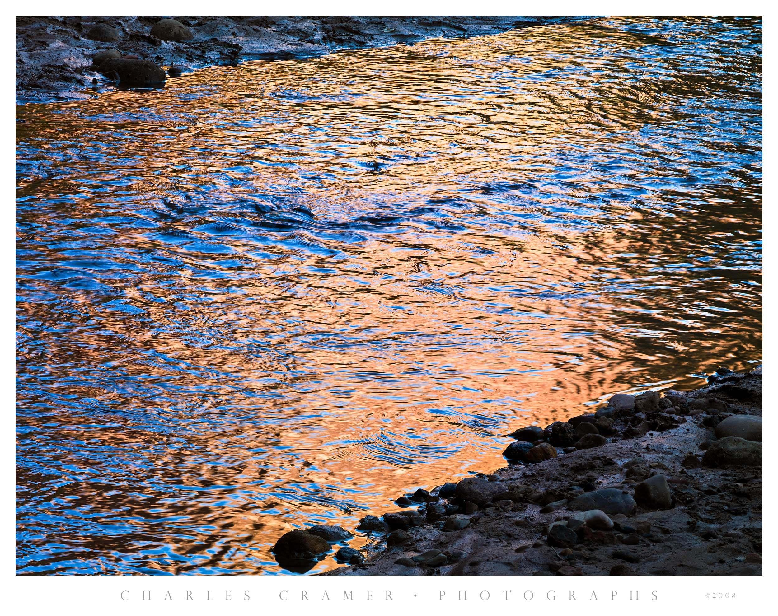 Creek Reflections, Harris Wash, Utah